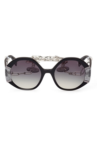 GUESS Ochelari de soare hexagonali cu lentile in degrade Femei