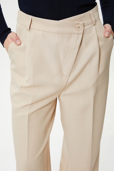 KOTON Официален панталон с асиметрично закопчаване Жени