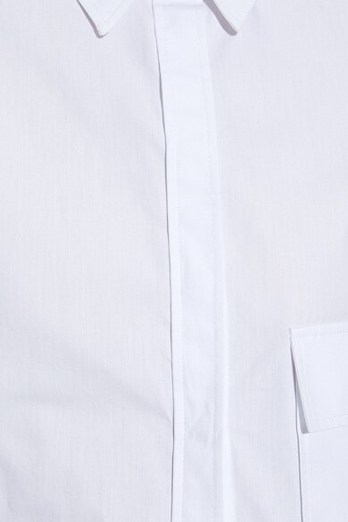 KOTON Памучна къса риза с уголемен джоб Жени