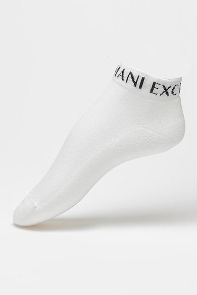 ARMANI EXCHANGE Къси чорапи на лога - 2 чифта Мъже