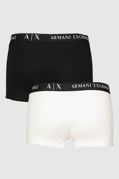 ARMANI EXCHANGE Боксерки с лого на талията - 2 чифта Мъже