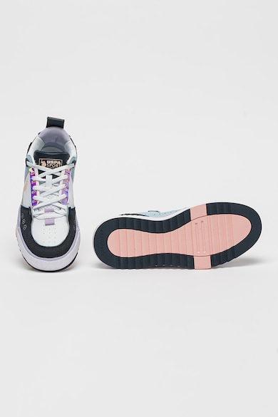 U.S. Polo Assn. Спортни обувки от еко кожа с дизайн с цветен блок Жени