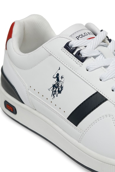 U.S. Polo Assn. Műbőr sneaker kontrasztos részletekkel férfi