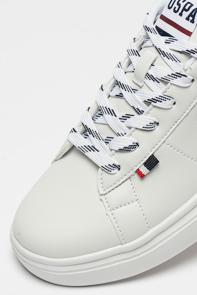 U.S. Polo Assn. Műbőr sneaker logós részlettel férfi