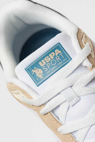U.S. Polo Assn. Спортни обувки с еко кожа и мрежеста материя Мъже
