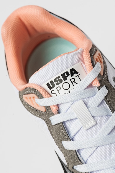 U.S. Polo Assn. Спортни обувки с еко кожа и мрежеста материя Жени