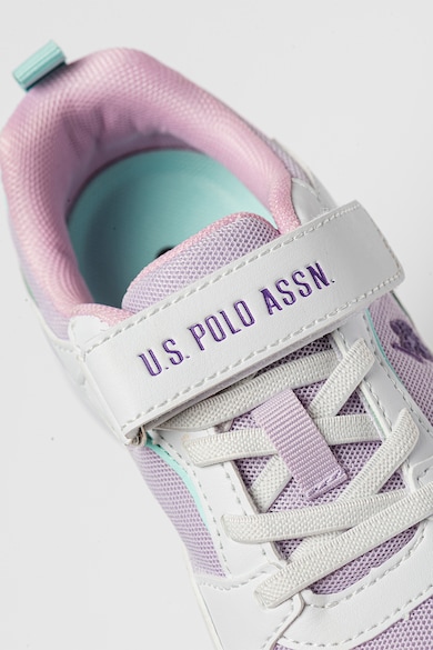 U.S. Polo Assn. Спортни обувки с текстил и велкро Момичета