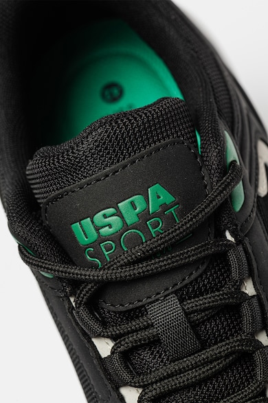 U.S. Polo Assn. Egyszínű sneaker szintetikus gyöngyökkel férfi