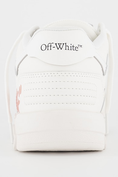 OFF-WHITE Кожени спортни обувки с принт и текстил Жени