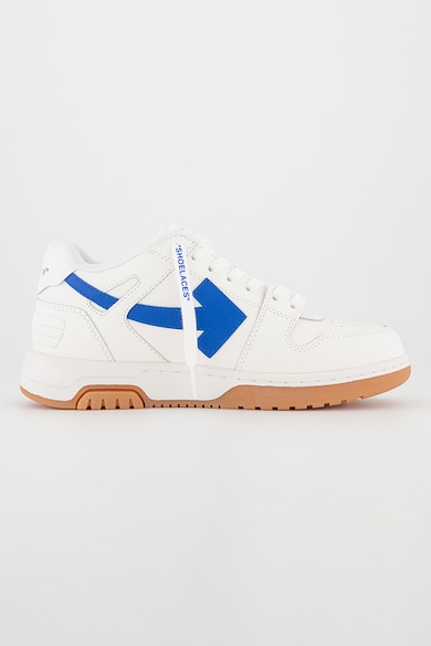 OFF-WHITE Pantofi sport de piele cu insertii de material textil Femei