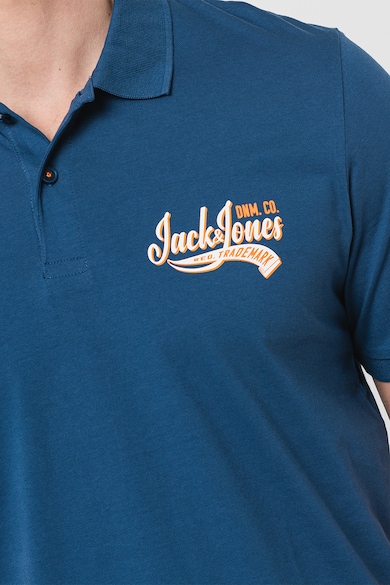 Jack & Jones Тениска с яка и лого Мъже
