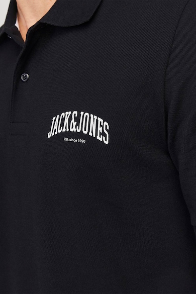 Jack & Jones Galléros póló logóval férfi