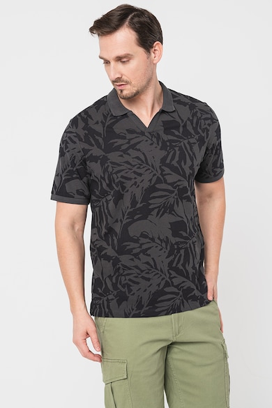 Jack & Jones Tricou polo cu imprimeu tropical Barbati