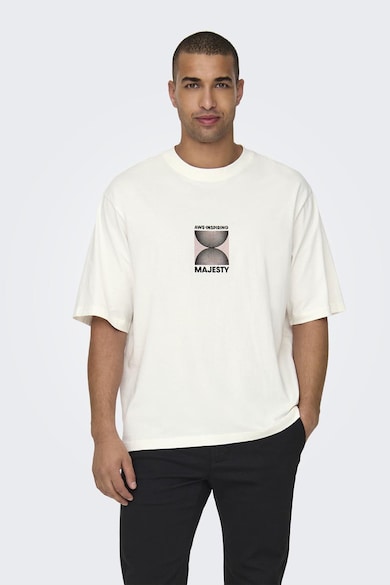 Only & Sons Тениска от органичен памук Мъже