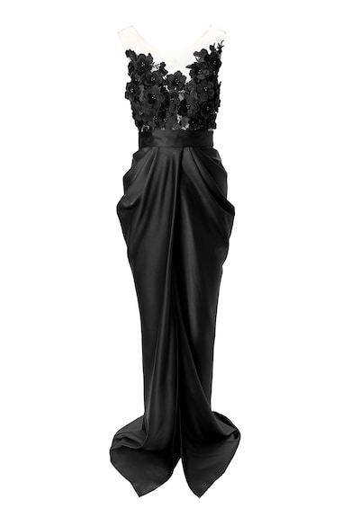 Acob à porter Дълга рокля с флорални апликации Жени
