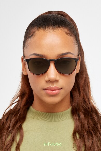 Hawkers Uniszex clubmaster napszemüveg egyszínű lencsékkel női