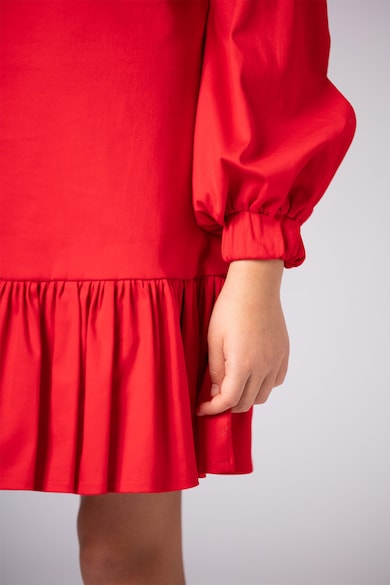 EMMA concept wear Разкроена рокля с флорална апликация Момичета