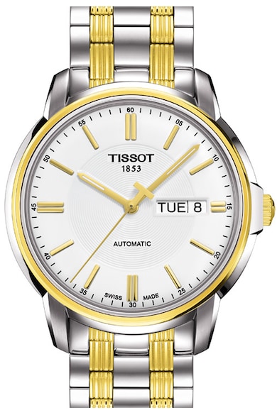Tissot Automatics III Silvery&Golden Automatic Watch Мъже