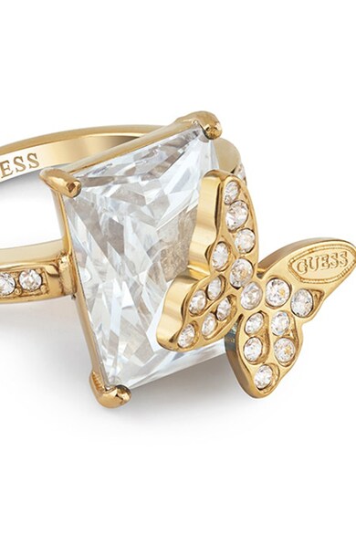 GUESS Inel cu fluture din zirconia Femei