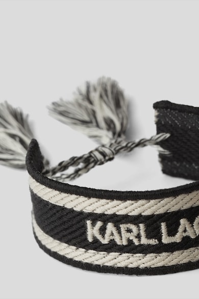 Karl Lagerfeld Сплетена гривна с лого - 2 броя Жени
