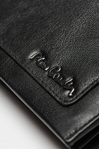 Pierre Cardin Кожен портфейл с метално лого Мъже