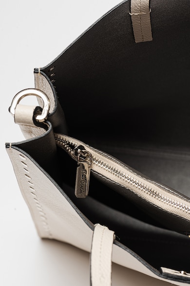Pierre Cardin Кожена чанта с метални нитове Жени