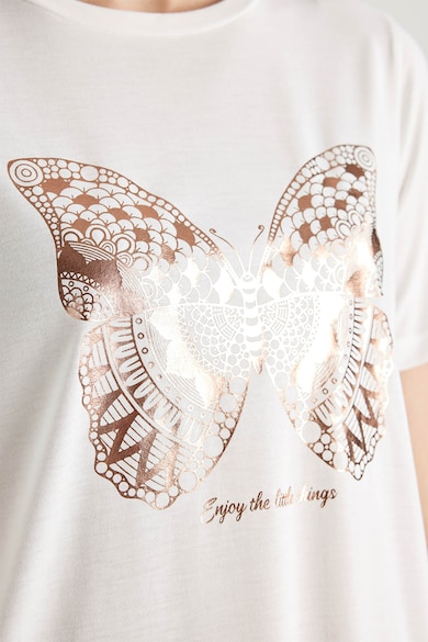 DeFacto Pillangómintás póló női