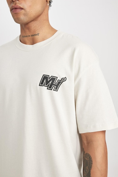 DeFacto Laza fazonú póló Miami Heat mintával férfi