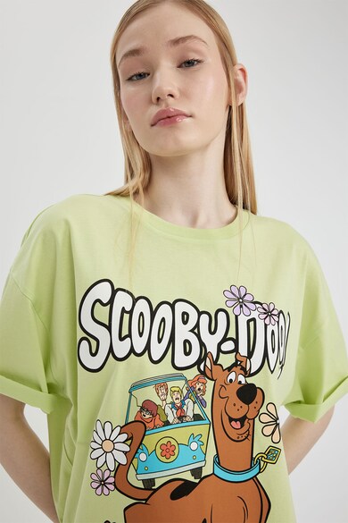 DeFacto Tricou supradimensionat cu imprimeu cu Scooby-Doo Femei