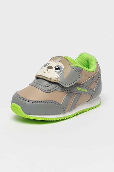 Reebok Pantofi din piele ecologica cu inchidere velcro pentru alergare Royal Baieti