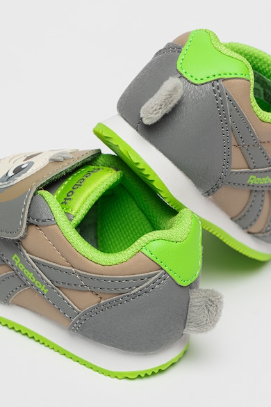 Reebok Pantofi din piele ecologica cu inchidere velcro pentru alergare Royal Baieti