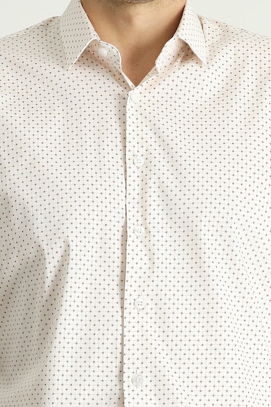 KIGILI Риза с памук с щампа Мъже
