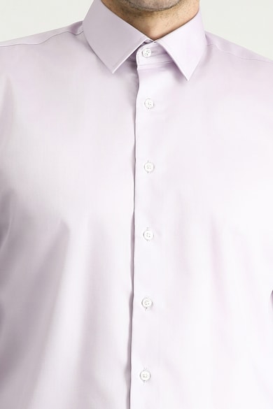 KIGILI Szűk fazonú egyszínű ing férfi