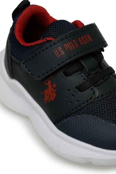 U.S. Polo Assn. Tépőzáras sneaker hálós anyagbetétekkel Fiú