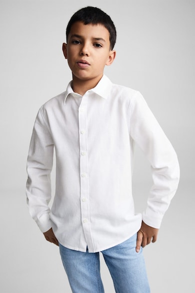 Mango Памучна риза Blas със стандартна кройка Момчета