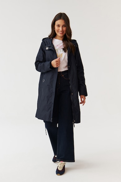 Tatuum Alberta midi dzseki állítható kapucnival női