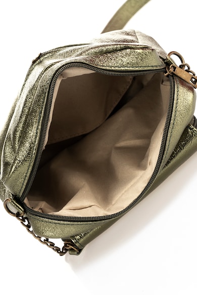 Massimo Castelli Кожена чанта през рамо с презрамка тип верижка Жени