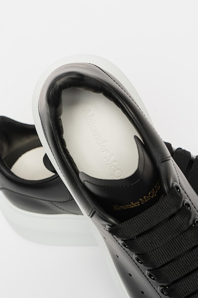 Alexander Mcqueen Bőrsneaker kontrasztos részlettel női