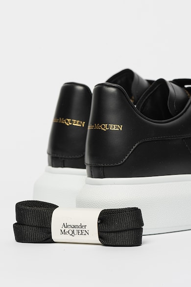 Alexander Mcqueen Кожени спортни обувки с контрасти Жени