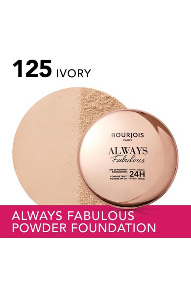 Bourjois Fond de ten compact  Always Fabulous, 7g Femei