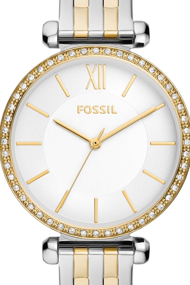 Fossil Ceas din otel inoxidabil cu model in doua tonuri Femei