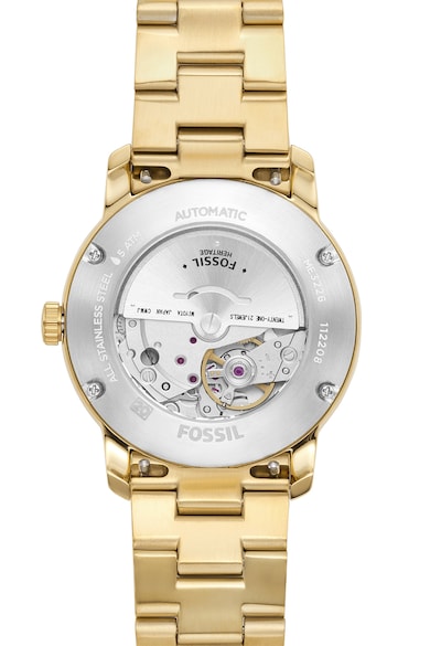 Fossil Автоматичен часовник с метална верижка Жени