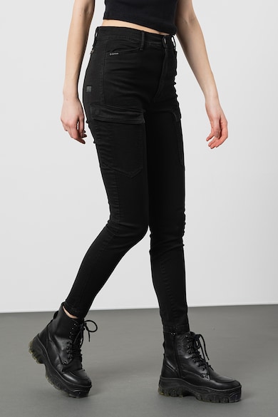 G-STAR Kafey skinny fit cargo farmernadrág női