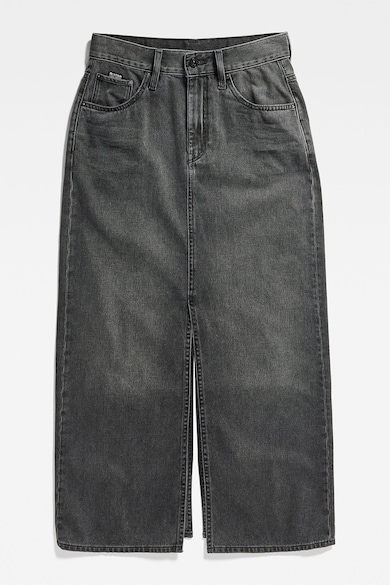 G-Star RAW Fusta maxi din denim si bumbac organic Femei