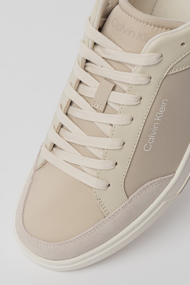 CALVIN KLEIN Textilsneaker nyersbőr betétekkel férfi