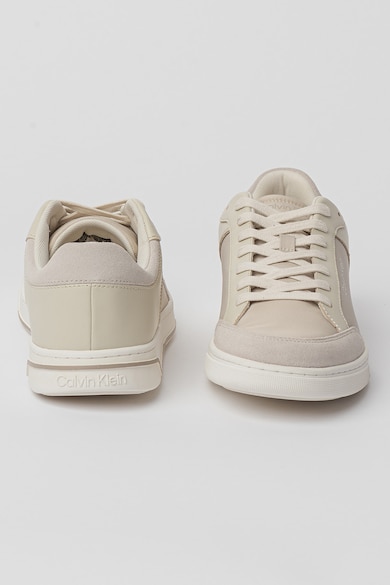 CALVIN KLEIN Textilsneaker nyersbőr betétekkel férfi