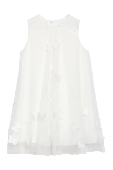 Marks & Spencer Разкроена рокля с детайли на пеперуди Момичета