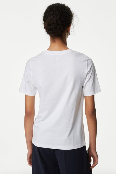 Marks & Spencer Памучна тениска с надпис Жени