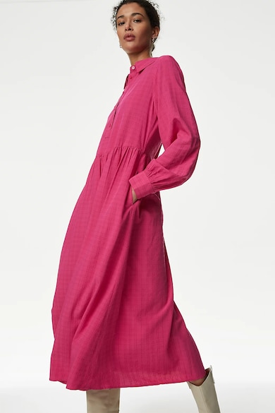 Marks & Spencer Миди рокля с модал Жени