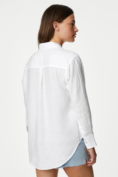 Marks & Spencer Свободна ленена риза Жени